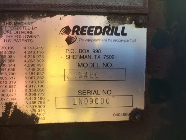 Reedrill 345C Drill